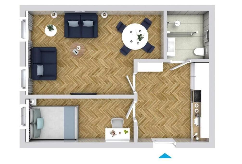 Apartamenty - Mi Happy II Warszawa Exteriör bild